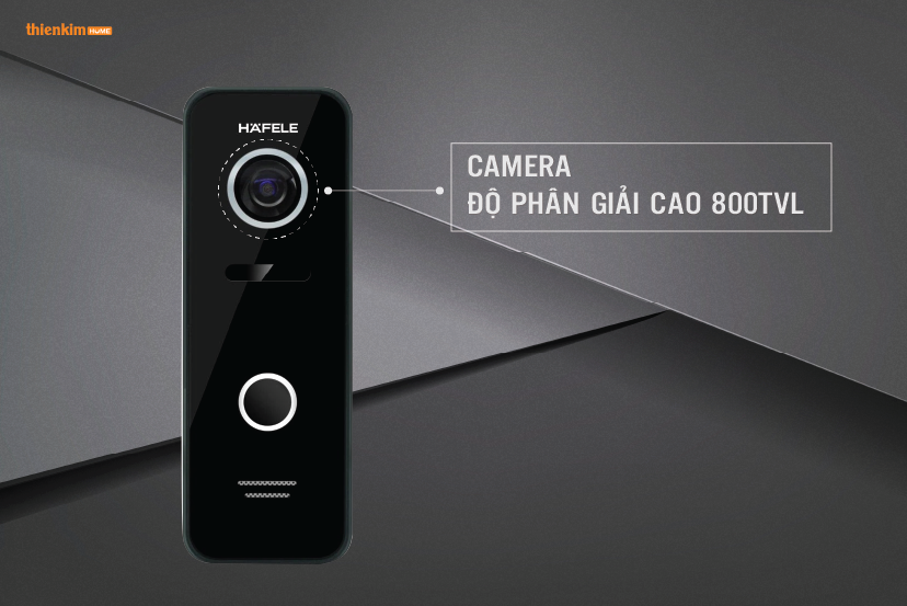 Camera độ phân giải cao 800TVL Chuông cửa có camera Hafele SLEEK 959.23.085